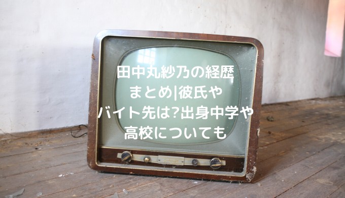 田中丸紗乃の経歴まとめ 彼氏やバイト先は 出身中学や高校についても あいらぶろぐ パート 4